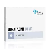 Лоратадин Таблетки 10мг №30 от Озон ФК ООО