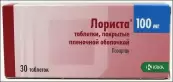 Лориста Таблетки 100мг №30 от КРКА