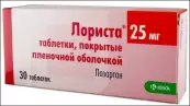 Лориста Таблетки 25мг №30 от КРКА