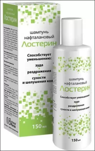 Лостерин шампунь нафталановый Флакон 150мл произодства Ас-Ком НПК ООО
