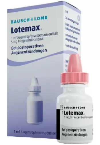 Лотемакс Капли глазные 5мг/мл 5мл №1