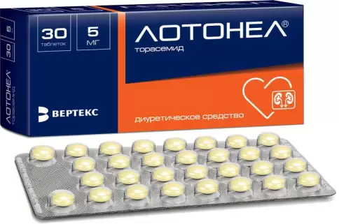 Лотонел Таблетки 5мг №30 в Фрязино