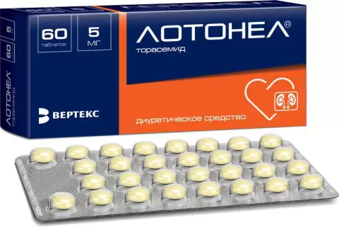 Лотонел Таблетки 5мг №60 в Фрязино
