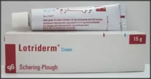 Лотридерм Крем 15г произодства Шеринг Плау