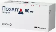 Лозап Таблетки п/о 50мг №90 от Аптека Ваша №1 Новодмитровская 2 корп6