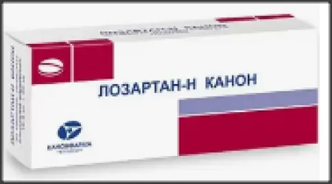 Лозартан-Н Таблетки 12.5 мг+50 мг №90