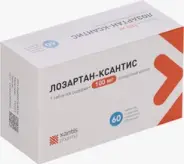 Лозартан Таблетки 100мг №60 в Электростали от Здравсити Электросталь