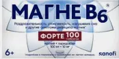 Магне Б6 форте Таблетки п/о №100 от Опелла Хелскеа Коммершиал Лтд.