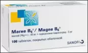 Магне Б6 Таблетки п/о №100 от Санофи Авентис С.п.А./Авентис Фарма Дойч