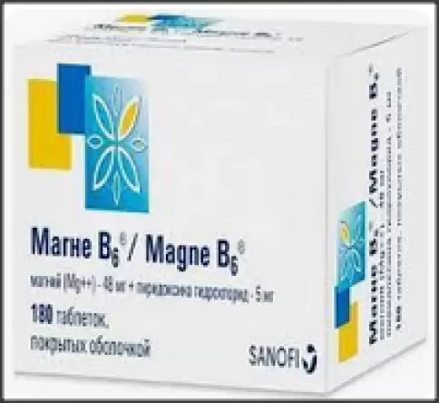 Магне Б6 Таблетки п/о №180 произодства Опелла Хелскеа Интернешнл
