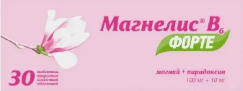 Магнелис В6 форте Таблетки п/о №30 произодства Отисифарм ОАО
