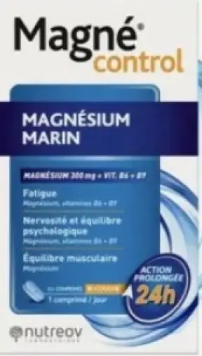 Магний для взрослых Magne Control Magnesium Marine Nutreov