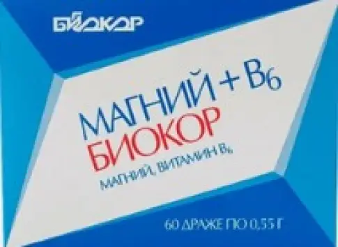 Магний В6 Таблетки 550мг №60 в Красногорске