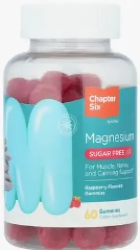 Магния цитрат Пастилки жевательные (без сахара, малина) 100мг №60 произодства Chapter six