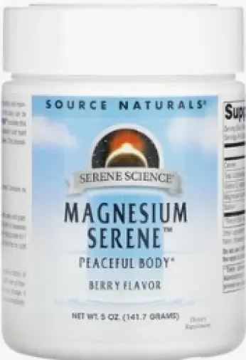 Магния цитрат Порошок (ягодный вкус) 141.7г произодства Source naturals