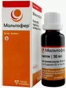 Мальтофер Капли д/приёма внутрь 50мг/мл 30мл от Не определен