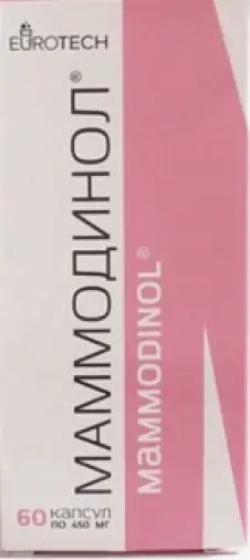 Маммодинол Капсулы 450мг №60 произодства В-Мин ООО