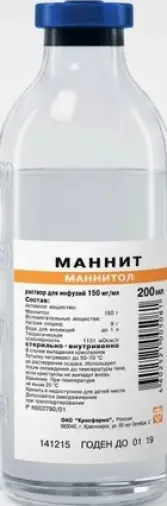 Маннит Флакон 15% 200мл №24