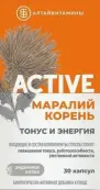 Маралий корень Актив Тонус и энергия Капсулы №30 от Алтайвитамины ЗАО