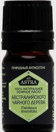 Масло австралийского чайного дерева Флакон 5мл произодства Аспера