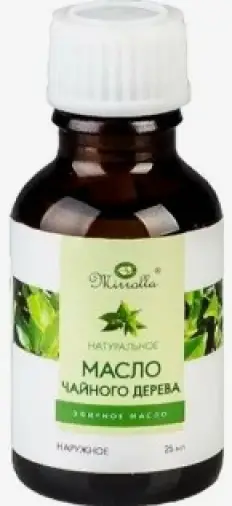 Масло чайного дерева Флакон 25мл произодства Мирролла ООО