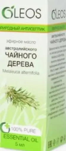 Масло чайного дерева Флакон 5мл произодства Олеос ООО