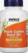 Масло черного тмина Капсулы 1000мг №60 от НауФудс