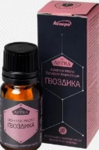 Масло гвоздики Флакон 10мл произодства Аспера