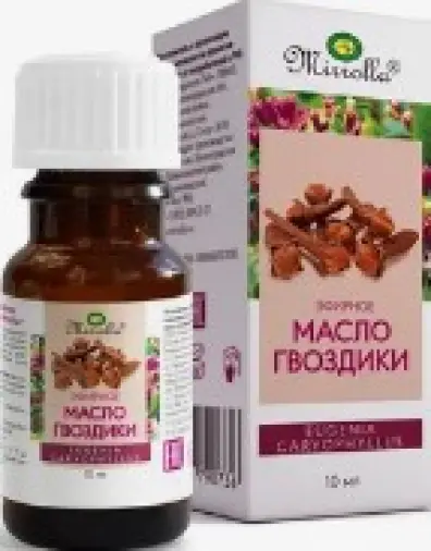 Масло гвоздики Флакон 10мл произодства Мирролла ООО