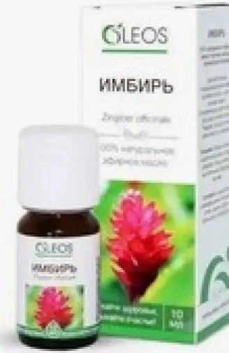 Масло имбиря Флакон 10мл произодства Олеос ООО