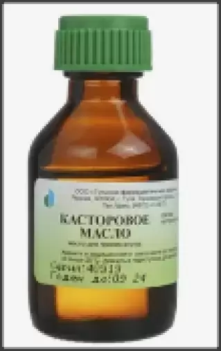 Масло касторовое Флакон 30мл произодства Ф. фабрика (Тула)