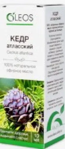 Масло Кедровое Флакон 10мл произодства Олеос ООО