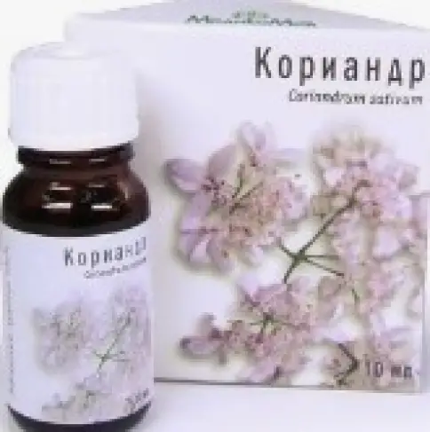 Масло кориандра Флакон 10мл произодства Медикомед НПФ ООО