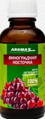 Масло косточек винограда с антиоксидантами Флакон 30мл произодства Аромамарка