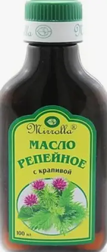 Масло крапивы Флакон 100мл произодства Мирролла ООО