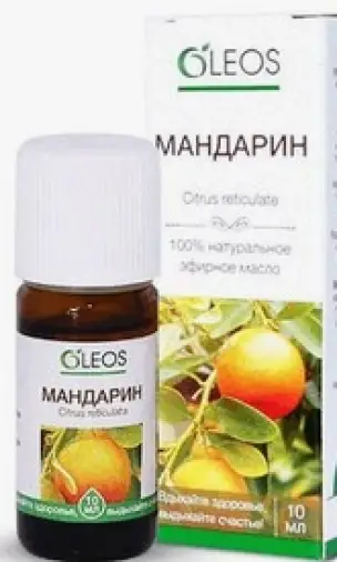 Масло Мандарина Флакон 10мл произодства Олеос ООО