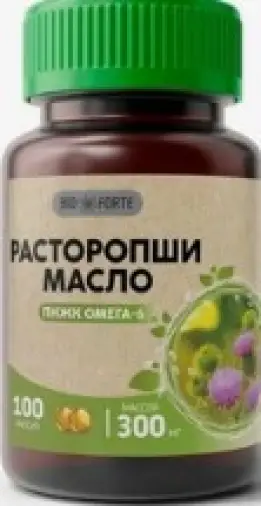 Масло Расторопши  BioForte Капсулы 300 мг №200