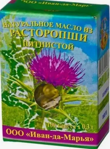 Масло Расторопши Капсулы №100