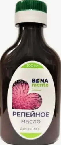 Масло Репейное Бона менте (Bona mente) Флакон 100мл произодства Олеос ООО