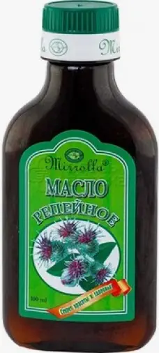 Масло Репейное с целебными травами Флакон 100мл произодства Мирра ООО