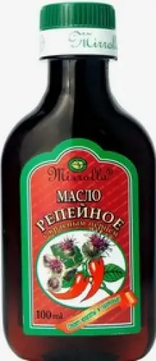 Масло Репейное с красным перцем