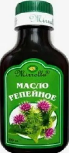 Масло Репейное Флакон 100мл произодства Мирролла ООО
