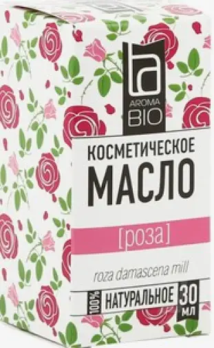 Масло Роза косметическое AromaBio Флакон 30мл произодства Аромавита