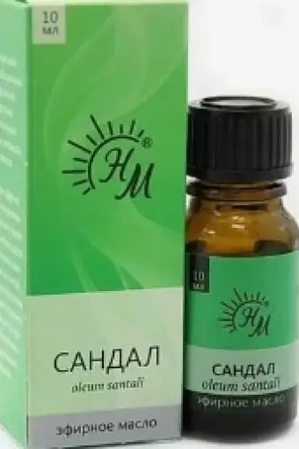 Масло сандала Флакон 10мл произодства Натуральные масла