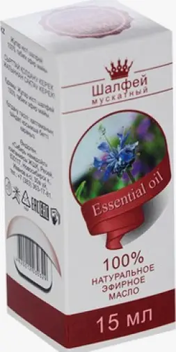 Масло шалфея Флакон 15мл в Химках