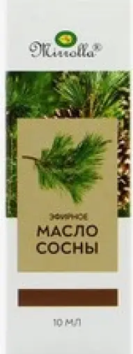 Масло сосны эфир. Флакон 10мл произодства Мирролла ООО