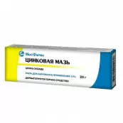 Мазь цинковая Флакон 30г от Биосинтез ОАО