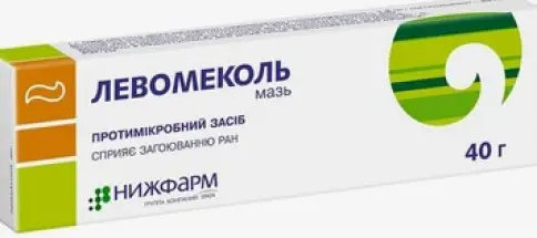 Мазь Левомеколь Флакон 40г произодства Не определен
