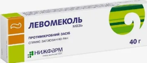 Мазь Левомеколь Туба 40 мгг+7.5 мг/г 40г