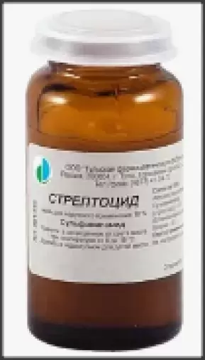 Мазь стрептоцидовая Туба 10% 25г в Туле